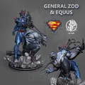 STL Tượng Zod & Equus Superman Miễn Phí - Thumbnail 1
