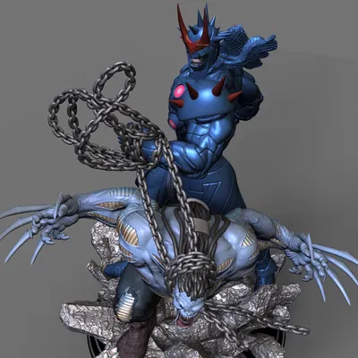 STL Tượng Zod & Equus Superman Miễn Phí