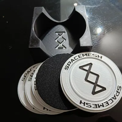 Bộ Đế Lót Ly Spacemesh