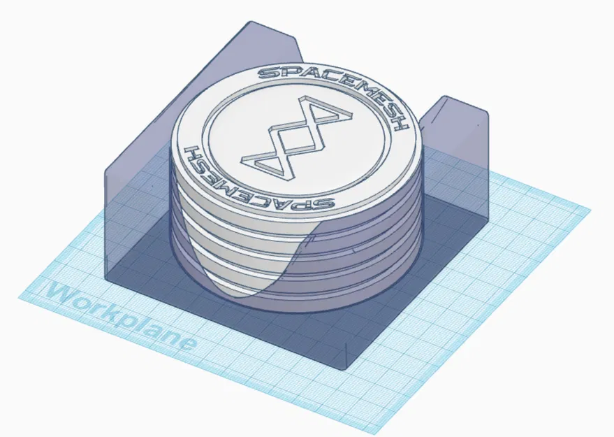 Bộ Đế Lót Ly Spacemesh - Image 2