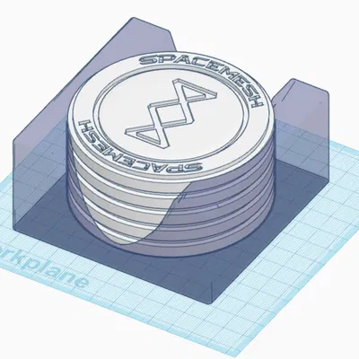 Bộ Đế Lót Ly Spacemesh