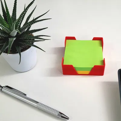 Thêm một cái đế giữ giấy Post-it đơn giản nữa