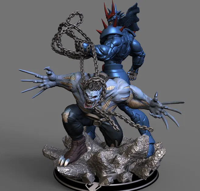 STL Tượng Zod & Equus Superman Miễn Phí - Image 31