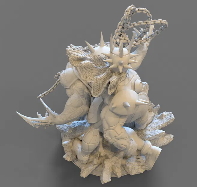 STL Tượng Zod & Equus Superman Miễn Phí - Image 32