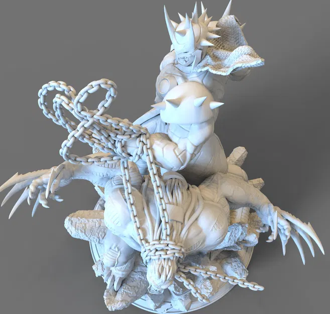 STL Tượng Zod & Equus Superman Miễn Phí - Image 35