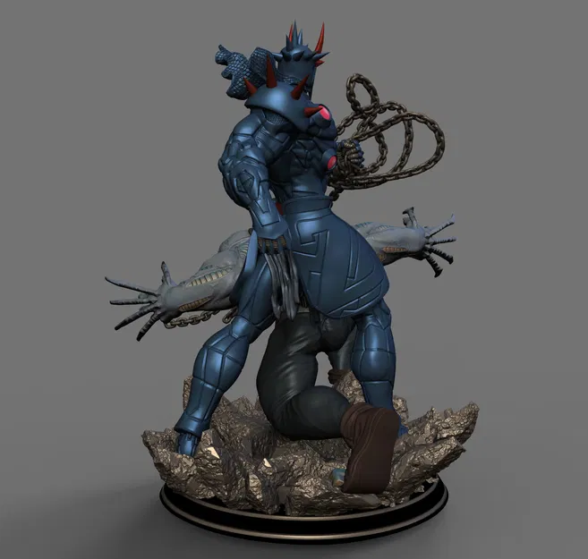 STL Tượng Zod & Equus Superman Miễn Phí - Image 39