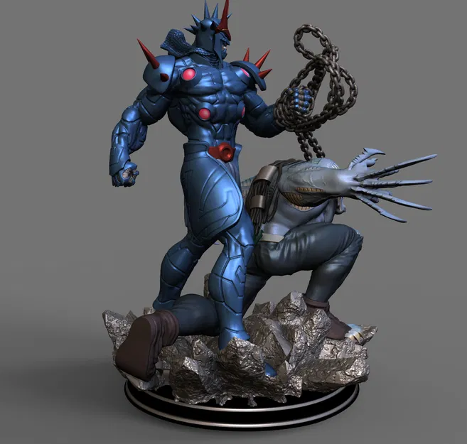 STL Tượng Zod & Equus Superman Miễn Phí - Image 42