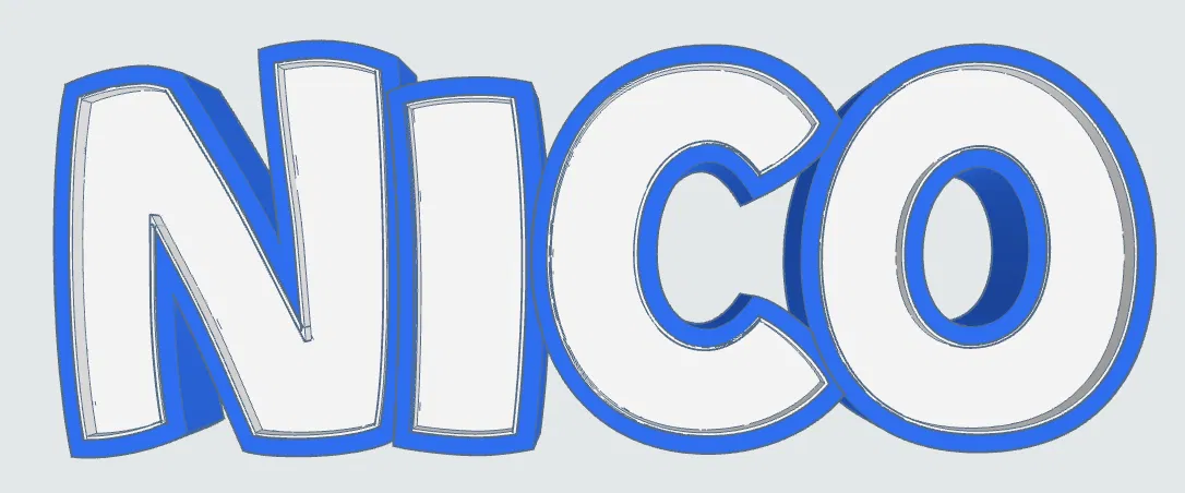 Đèn Tên LED NICO - Image 4