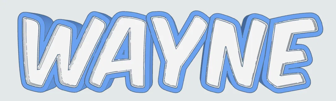 WAYNE LED- Đèn tên (Name lamp) - Image 2