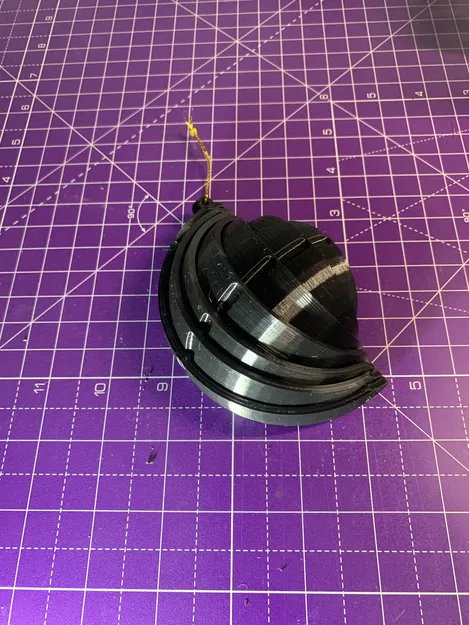 Trái Bóng Vỏ Sò Gấp Gọn - "Đồ Trang Trí Giáng Sinh 2023" - Image 1