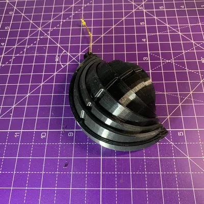 Trái Bóng Vỏ Sò Gấp Gọn - "Đồ Trang Trí Giáng Sinh 2023"