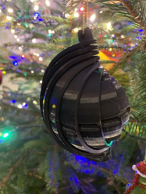 Trái Bóng Vỏ Sò Gấp Gọn - "Đồ Trang Trí Giáng Sinh 2023" - Image 2