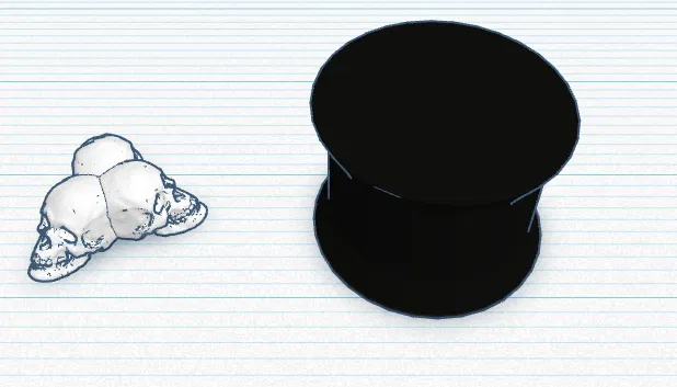 BÔNG TAI HÌNH ĐẦU LÂU LÂU 15MM - Image 1