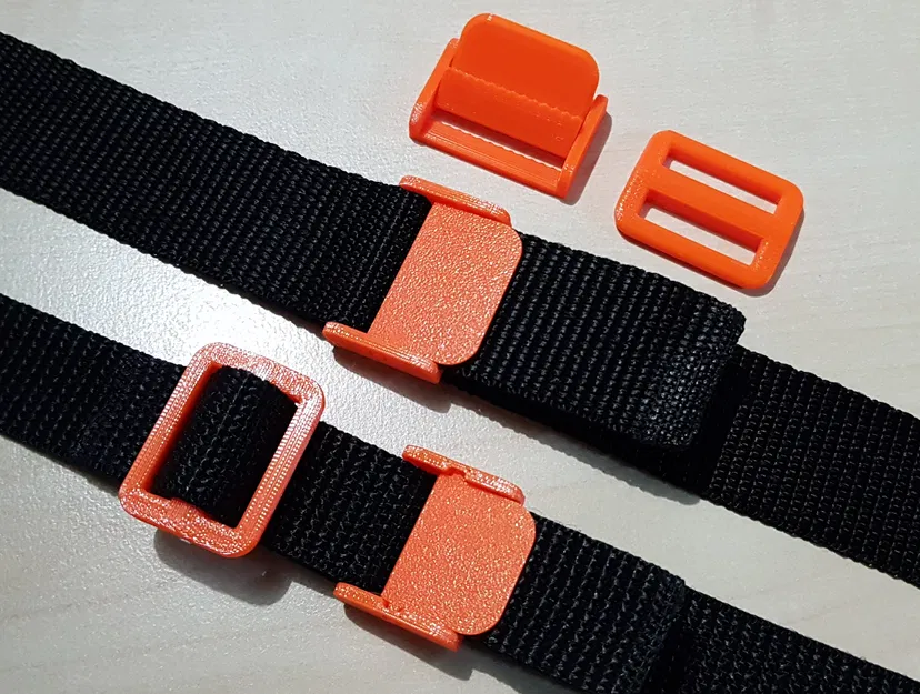 Khóa D-ring đôi cho dây đai 20mm - Image 3