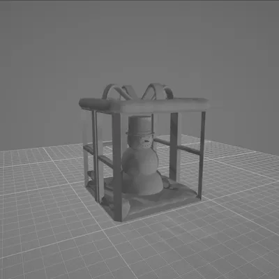 Người Tuyết Trong Hộp Quà