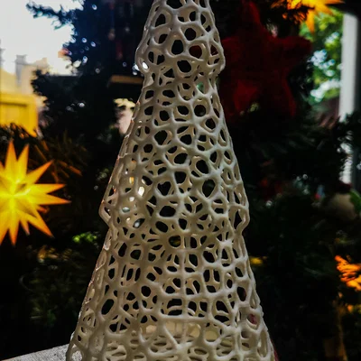 Cây Thông Noel Voronoi