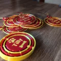 Quả Châu Giáng Sinh Không Thiệp - Xmas Bauble No Card - Thumbnail 1