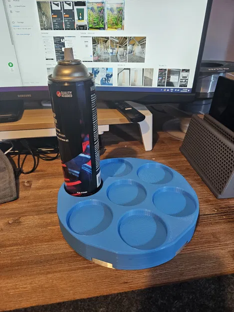 Đế Xoay "Lazy Susan" Cho Bình Xịt/Hóa Chất - Image 1