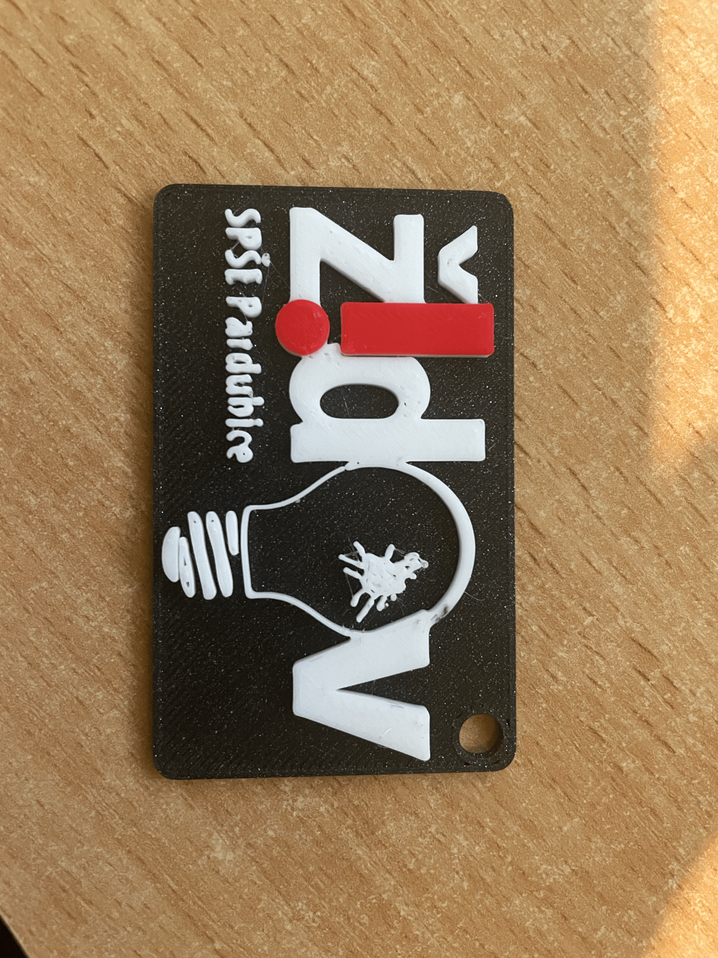 Móc Khóa Logo ŽIDOV SPŠE Pardubice - Image 1