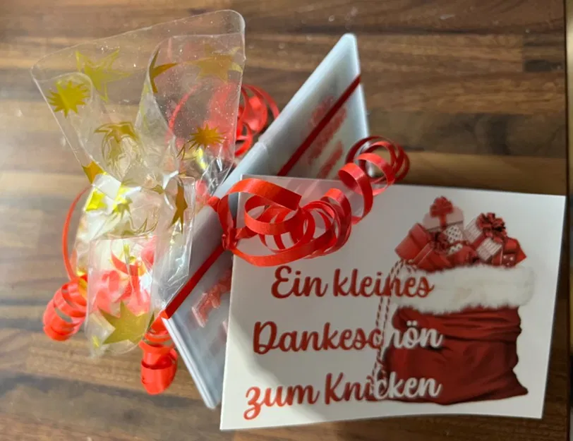 Thẻ Giáng Sinh Tặng Tiền / Christmas card with banknote - Image 1