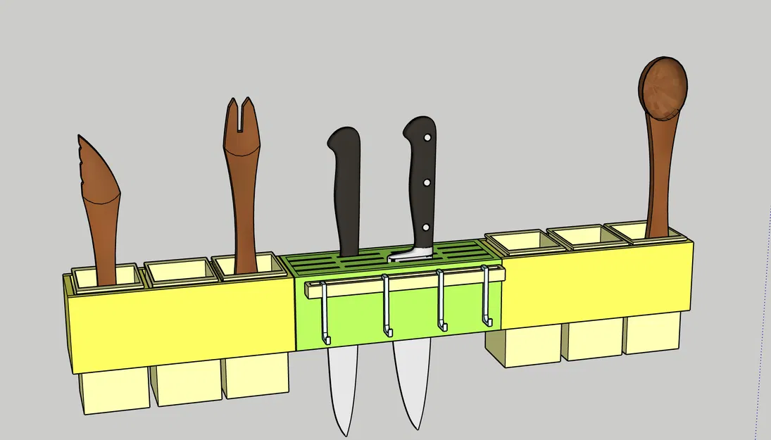 Hộp Đựng Dao Dĩa Bếp ORGANIZZATORE GT144 - Image 2