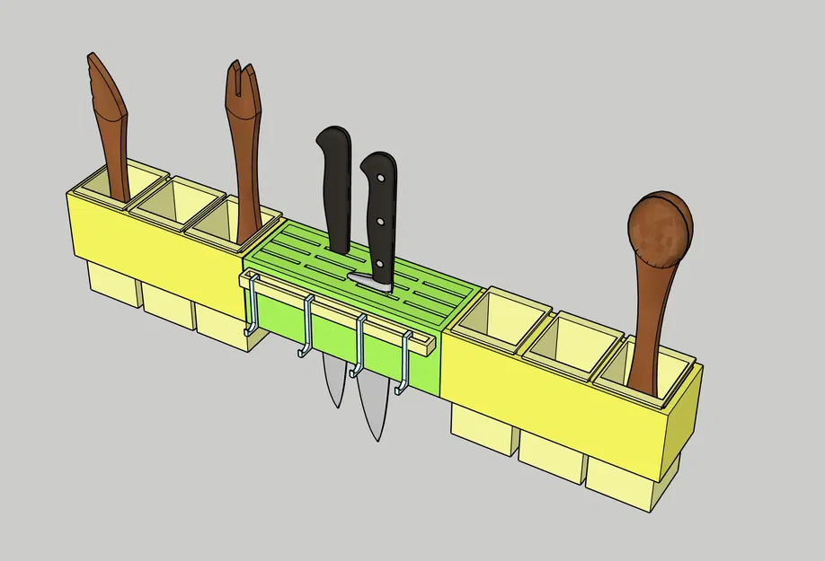 Hộp Đựng Dao Dĩa Bếp ORGANIZZATORE GT144 - Image 3