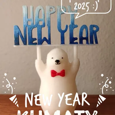 KUMATY: Gấu Bắc Cực Chúc Mừng Năm Mới 2025