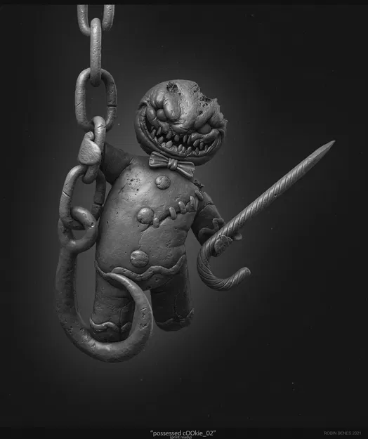 Bánh Gừng Ma Ám V2 - Đồ Trang Trí Giáng Sinh Độc Đáo - Image 3