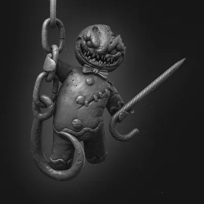 Bánh Gừng Ma Ám V2 - Đồ Trang Trí Giáng Sinh Độc Đáo