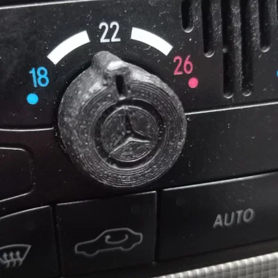 Núm điều chỉnh nhiệt độ điều hòa Mercedes W203