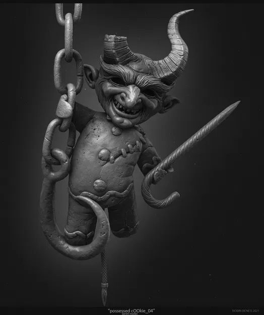 Bánh Gừng Ma Ám V2 - Đồ Trang Trí Giáng Sinh Độc Đáo - Image 6