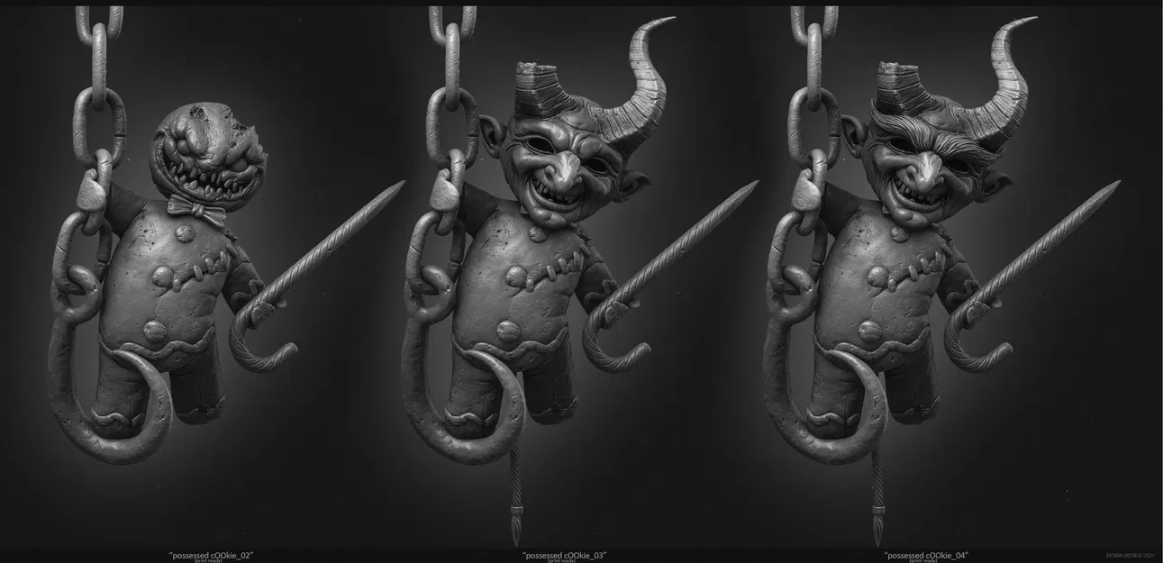 Bánh Gừng Ma Ám V2 - Đồ Trang Trí Giáng Sinh Độc Đáo - Image 8