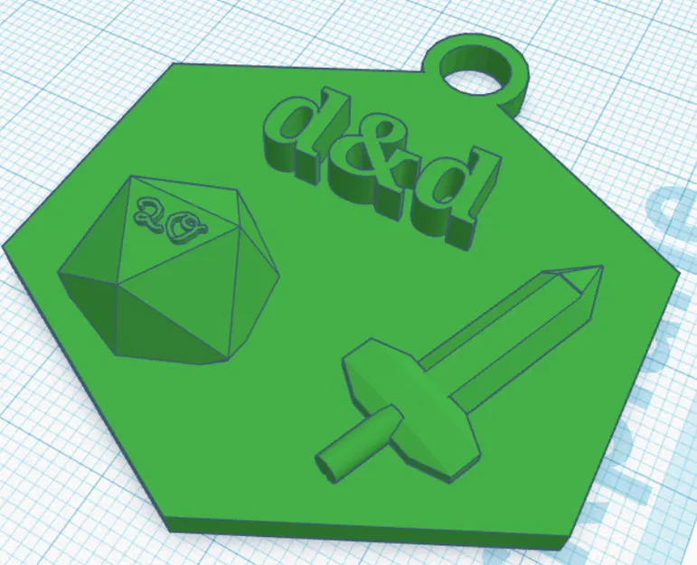 Móc Khóa D&D - Image 1