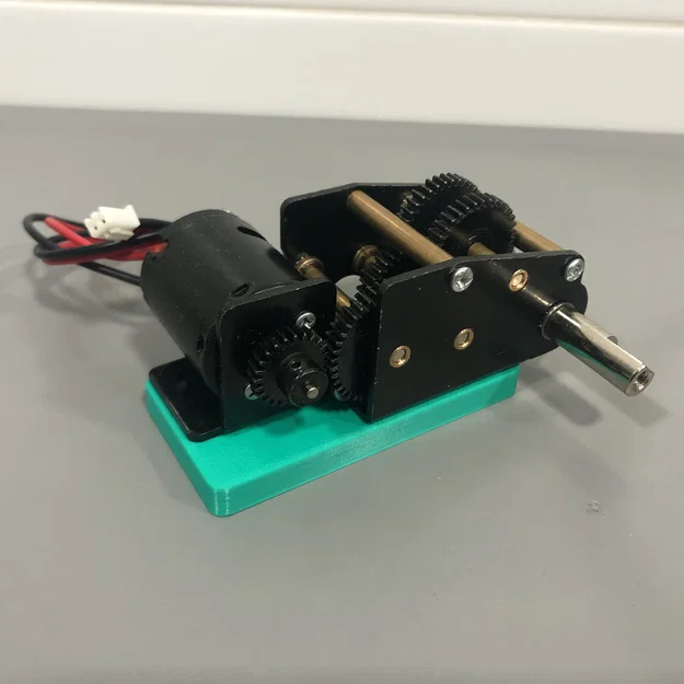 Plate Gắn Hộp Số Taigen (File STEP) - Image 1