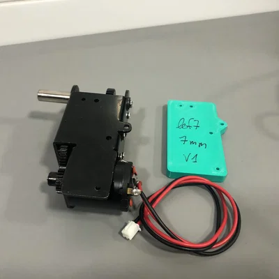 Plate Gắn Hộp Số Taigen (File STEP)