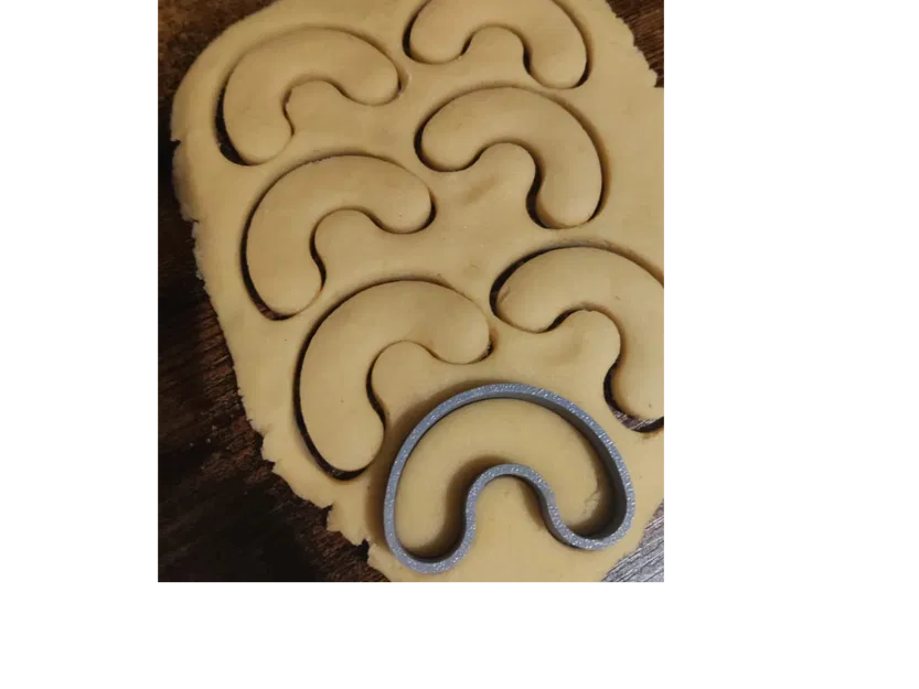 Khuôn Cắt Bánh Quy / Cắt Trăng Khuyết Vanilla - Image 2