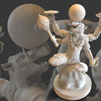 Varaha Giải Cứu Trái Đất Khỏi Tội Lỗi