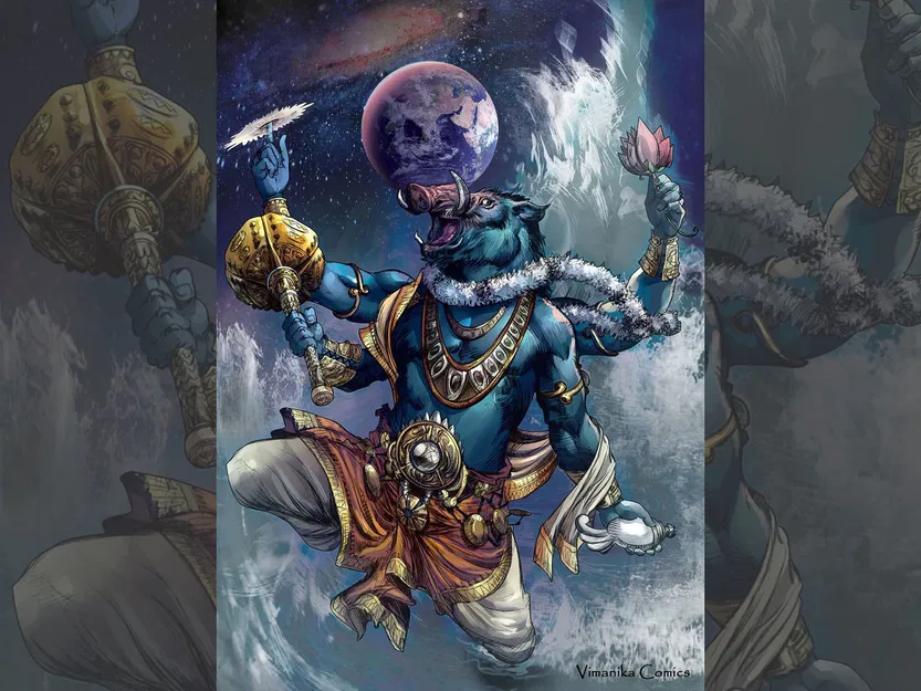 Varaha Giải Cứu Trái Đất Khỏi Tội Lỗi - Image 2