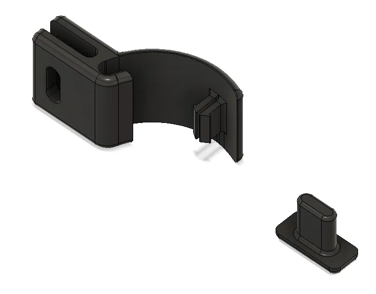 Kẹp nắp bình ắc quy sau Harley Davidson Sportster (Mrk 1.8) - Image 1