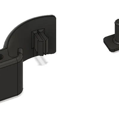 Kẹp nắp bình ắc quy sau Harley Davidson Sportster (Mrk 1.8)