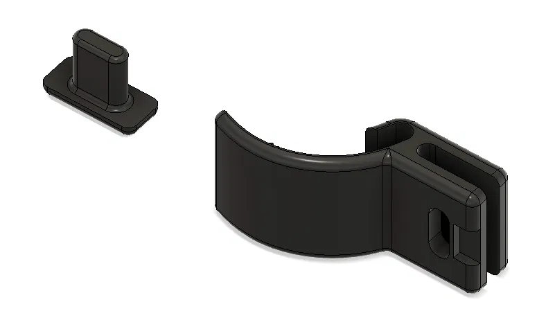 Kẹp nắp bình ắc quy sau Harley Davidson Sportster (Mrk 1.8) - Image 3