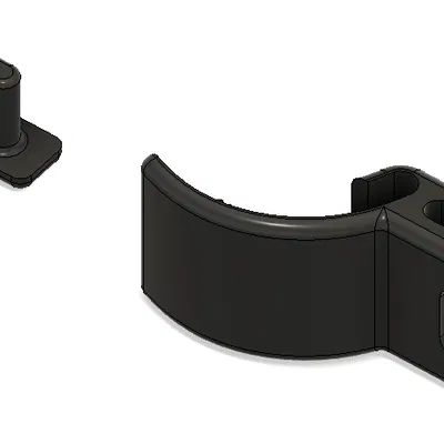 Kẹp nắp bình ắc quy sau Harley Davidson Sportster (Mrk 1.8)