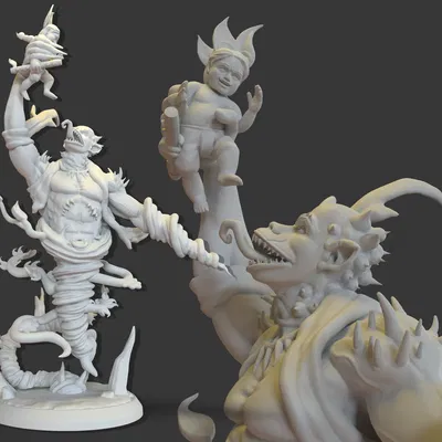 Hài Nhi Krishna & Quỷ Bão Táp Trinavarta