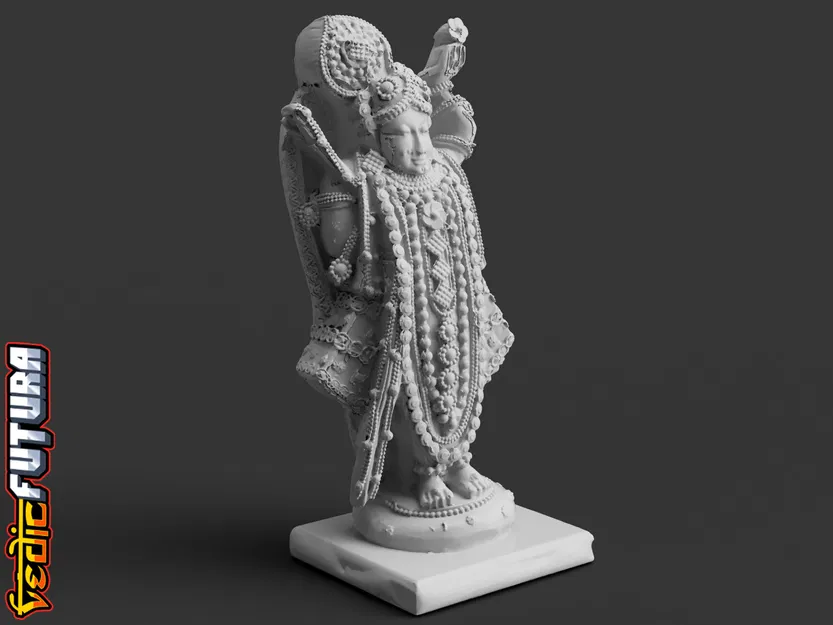 Shrinathji Nathdwara - Krishna Hiện Thân Thành Em Bé Bảy Tuổi - Image 3