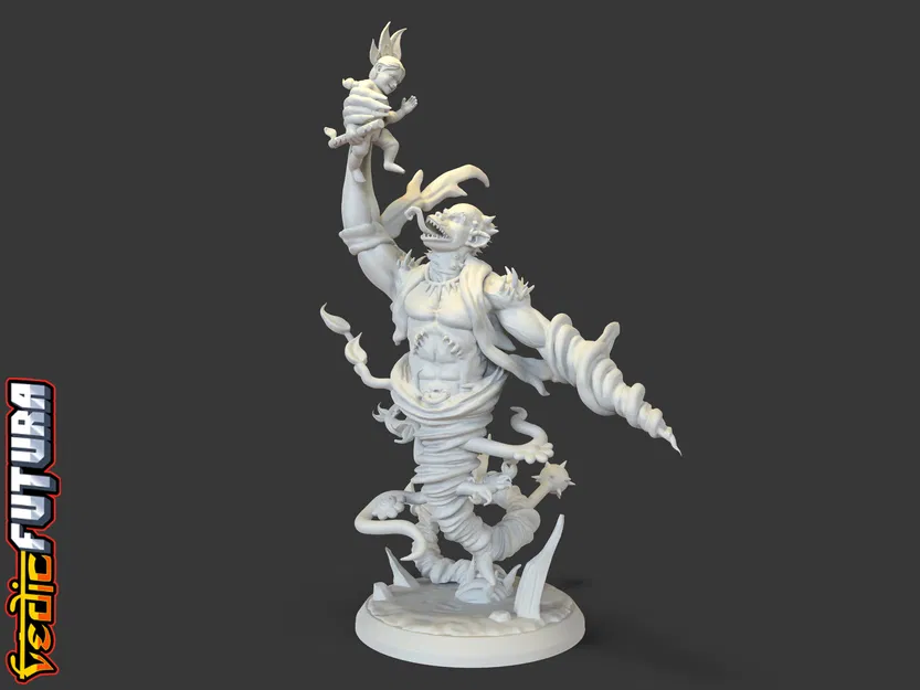 Hài Nhi Krishna & Quỷ Bão Táp Trinavarta - Image 5