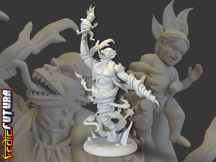 Hài Nhi Krishna & Quỷ Bão Táp Trinavarta - Image 8