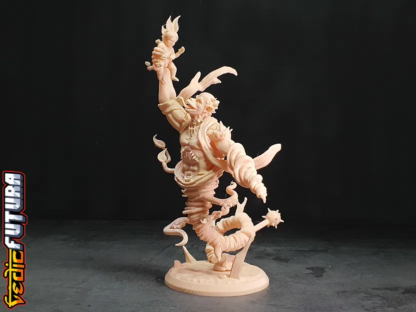 Hài Nhi Krishna & Quỷ Bão Táp Trinavarta - Image 9