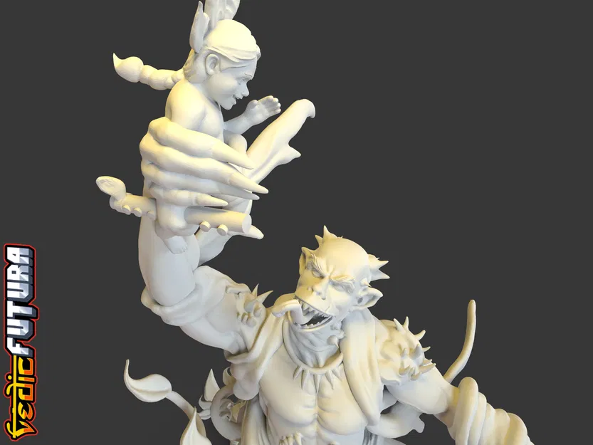 Hài Nhi Krishna & Quỷ Bão Táp Trinavarta - Image 12