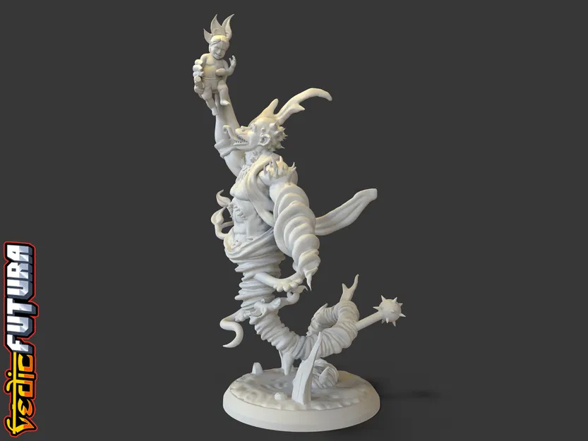 Hài Nhi Krishna & Quỷ Bão Táp Trinavarta - Image 13