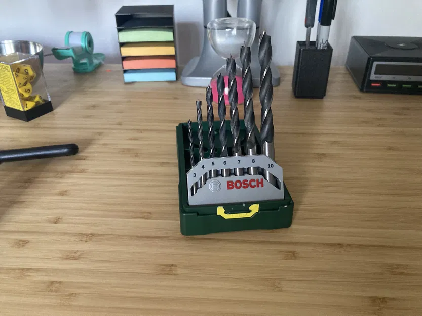 Kệ Đựng Mũi Khoan Gỗ Janky Gridfinity - Image 2